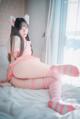 DJAWA Photo - Myu_a_ (뮤아): "Catgirl in Pink" (72 photos) P31 No.a98976