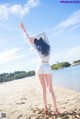 Plant Lily 花リリ Cosplay Beach lily P13 No.9b1404