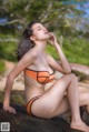Beautiful Francesca Russo poses sexy with a bikini by the beach (15 photos) P13 No.194768